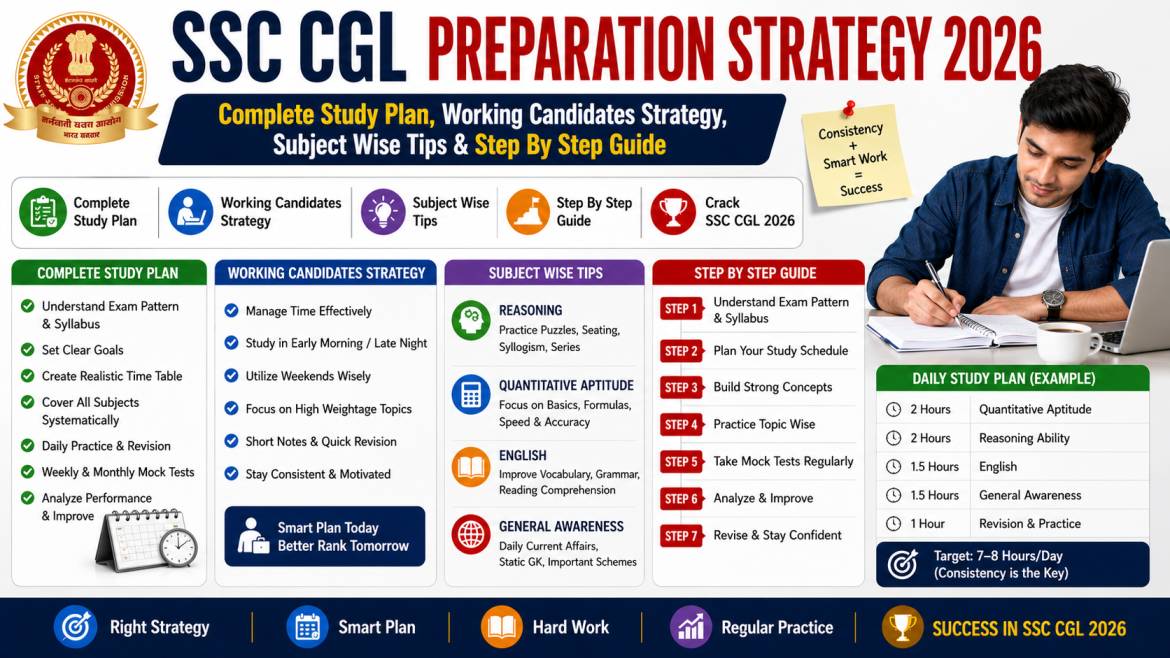 SSC CGL Preparation Strategy 2026
