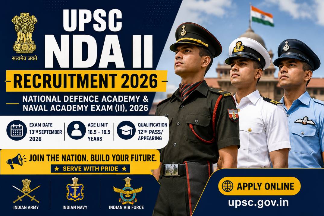 UPSC NDA II Recruitment 2026